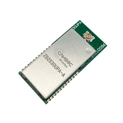 2.4G लॉन्ग रेंज ZigBee मॉड्यूल ZB2530UPA-A CC2530 चिपसेट FCC स्वीकृत