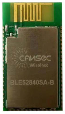 फ्लेक्सिबल पावर मैनेजमेंट वायरलेस IoT मॉड्यूल लो पावर Ble मॉड्यूल Cansec NRF52840 BLE52840SA-B नॉर्डिक